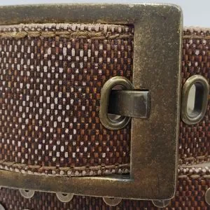 Vintage Genuine Calvin Klein Jeans Brown Genuine Leather Studded Belt Large Calvin Klein Jeans | Accessories | Vintage Genuine Calvin  main image 2